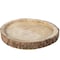 Vintiquewise Wood Tree Bark Indented Display Tray Serving Plate Platter Charger - 18 Inch Dia QI003840-18 - alternate 5